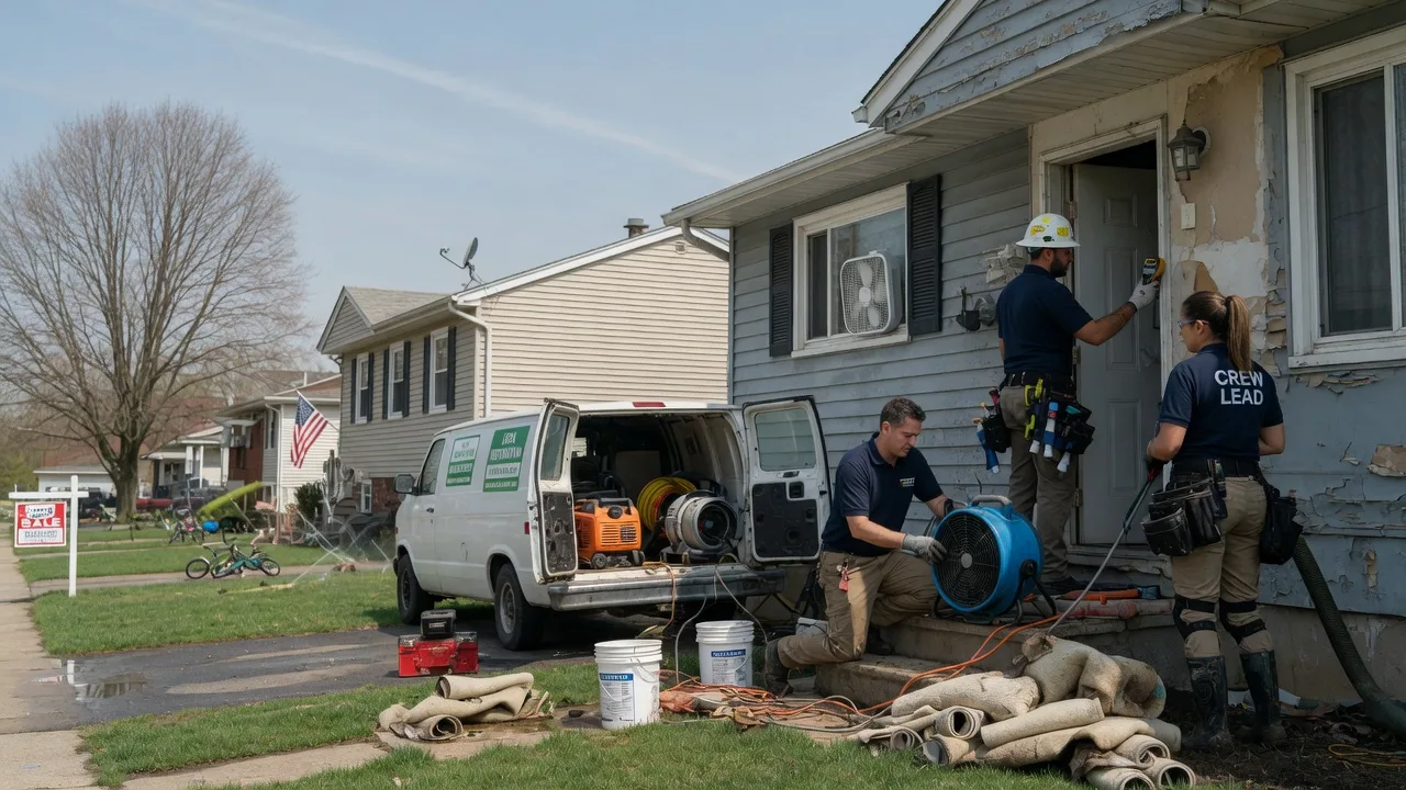 Flood Cleanup in Zieglerville, PA near me