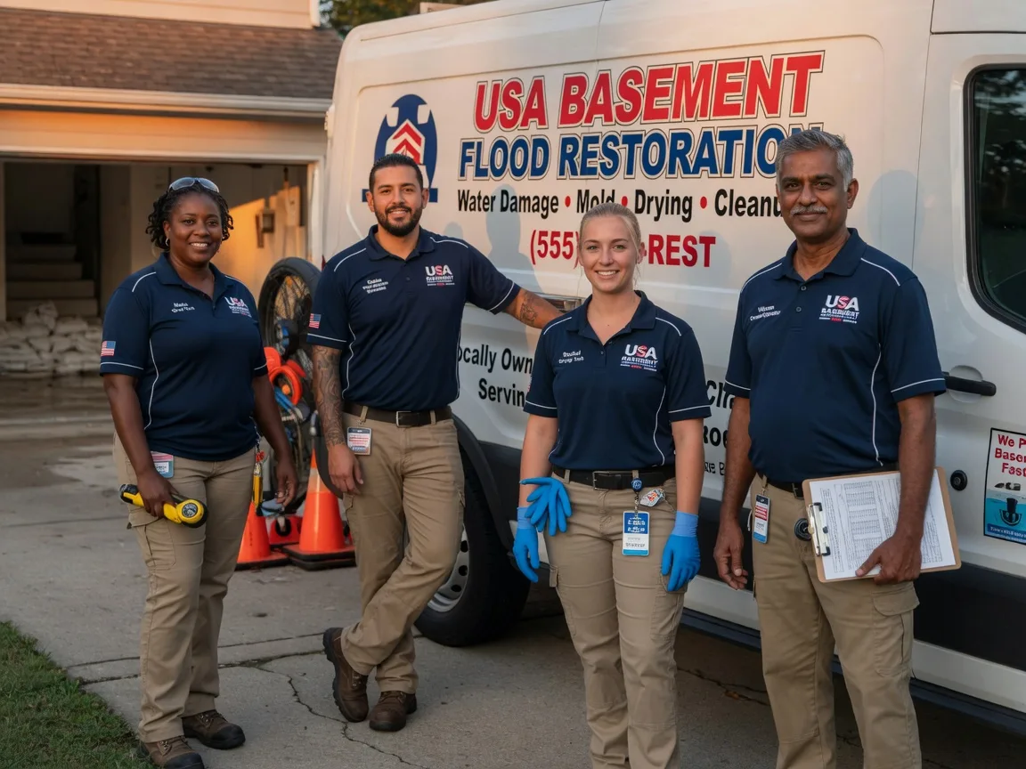 Basement Flood Cleanup company in Zieglerville, PA