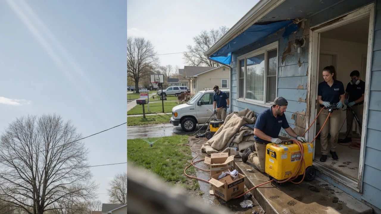 Basement Flood Cleanup in Zieglerville, PA near me